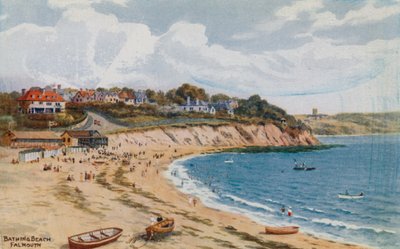 Bathing Beach, Falmouth by Alfred Robert Quinton